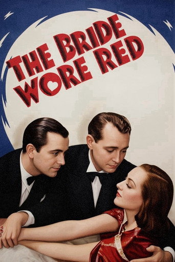 Poster for The Bride Wore Red