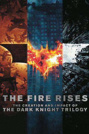 Poster for The Fire Rises: The Creation and Impact of The Dark Knight Trilogy