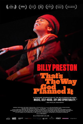 Poster for Billy Preston: That's the Way God Planned It