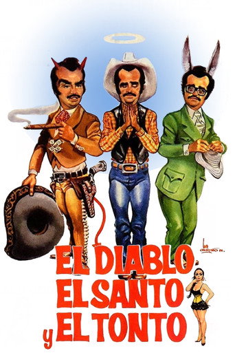 Poster for El Diablo El Santo Y El Tonto