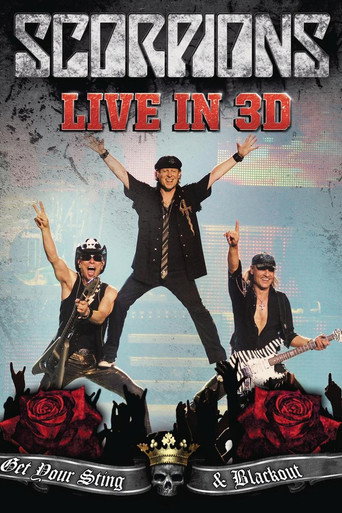 Poster for Scorpions: Live in 3D - Get Your Sting & Blackout