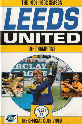Poster for Leeds United: The Champions 1991/92