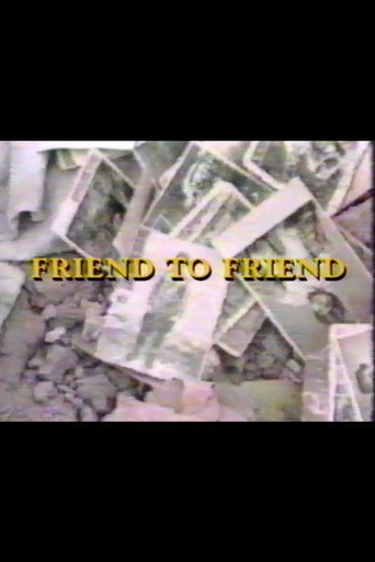 Poster for Friend to Friend: Armenian Earthquake Relief