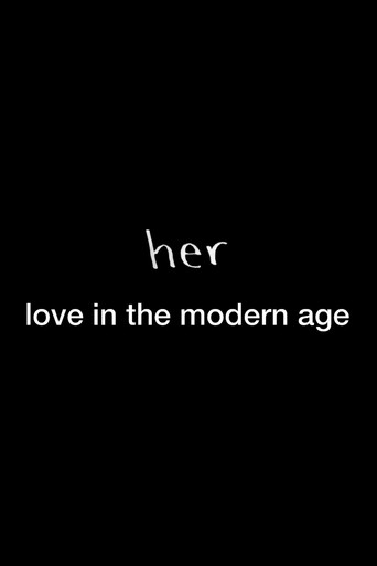 Poster for Her: Love in the Modern Age