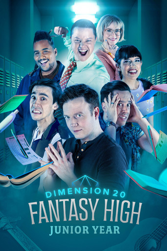 The poster for Fantasy High: Junior Year