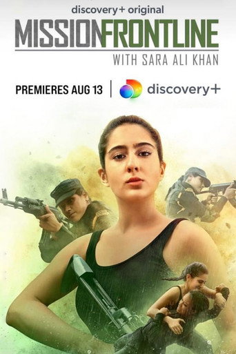 Poster for Mission Frontline with Sara Ali Khan