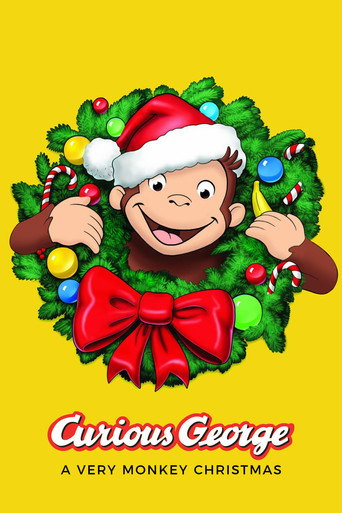 Poster for Curious George: A Very Monkey Christmas