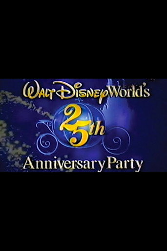 Poster for Walt Disney World's 25th Anniversary Party