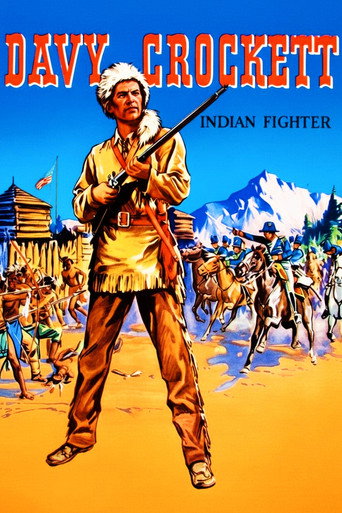 Poster for Davy Crockett, Indian Fighter