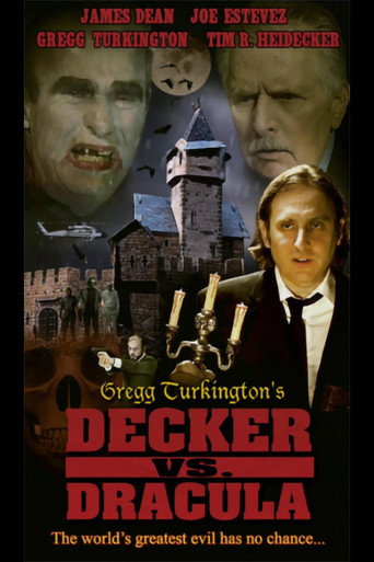 The poster for Gregg Turkington's Decker vs. Dracula