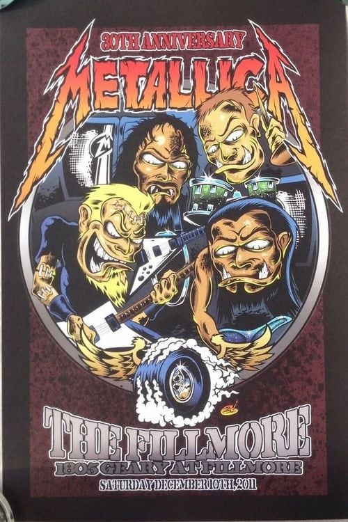 Poster for Metallica - Beyond Magnetic [Full EP LIVE at the Fillmore]