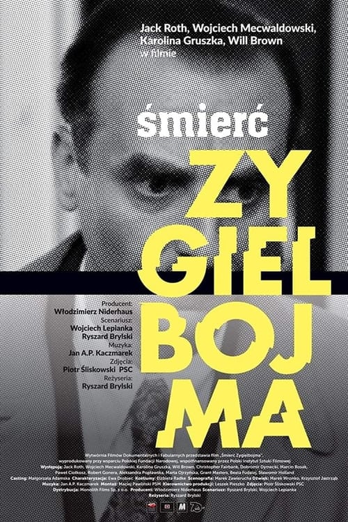 Poster for Death of Zygielbojm