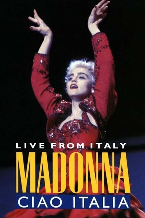 Poster for Madonna: Ciao,  Italia! - Live from Italy