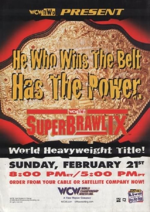 Poster for WCW SuperBrawl IX