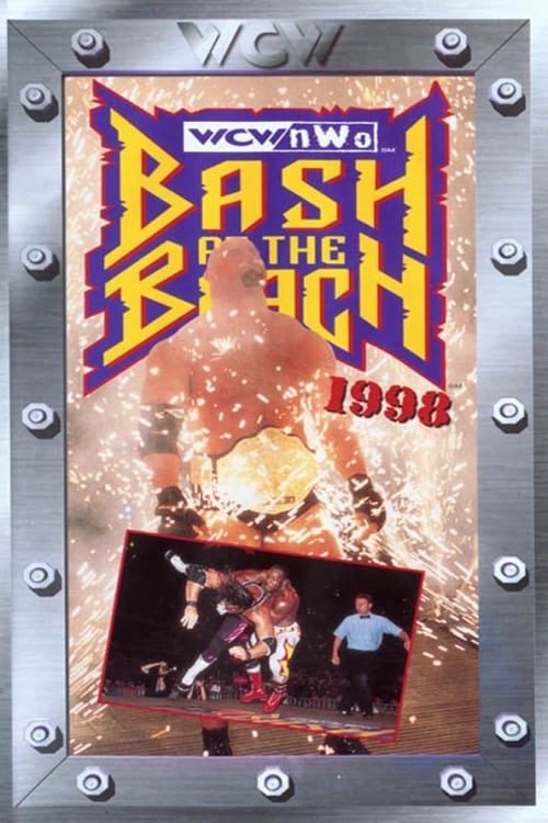 Poster for WCW Bash at The Beach 1998