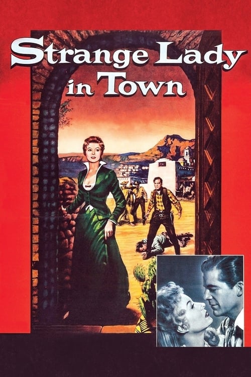 Poster for Strange Lady in Town