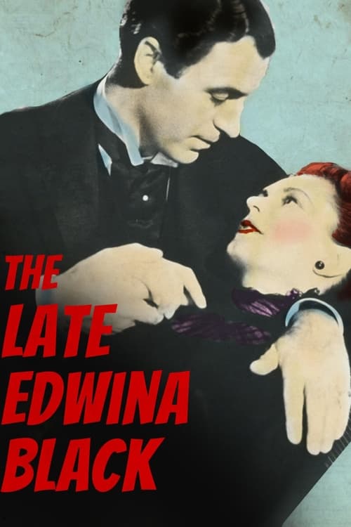 Poster for The Late Edwina Black
