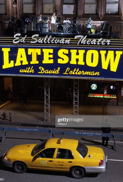 Poster for Audioslave: live debut on the roof of the Ed Sullivan Theater on Broadway in New York City