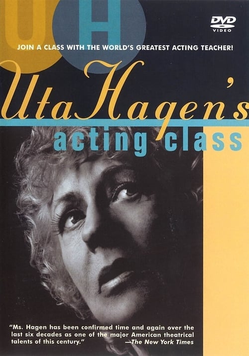 Poster for Uta Hagen's Acting Class