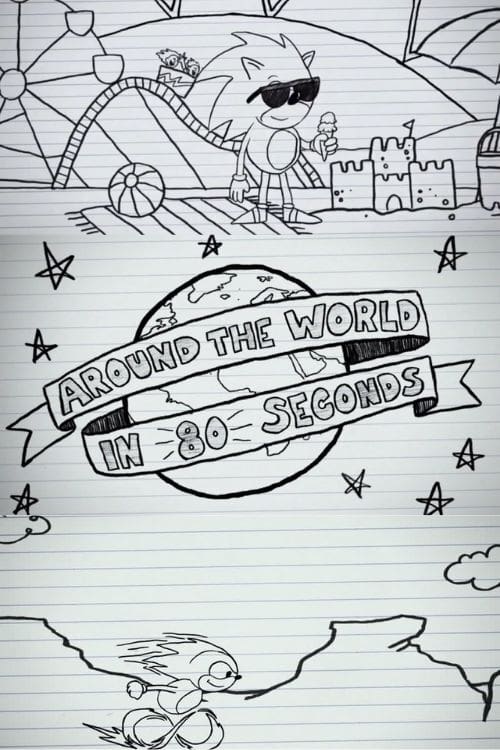 Poster for Sonic the Hedgehog - Around the World in 80 Seconds