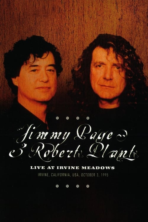 Poster for Jimmy Page and Robert Plant: Live at Irvine Meadows