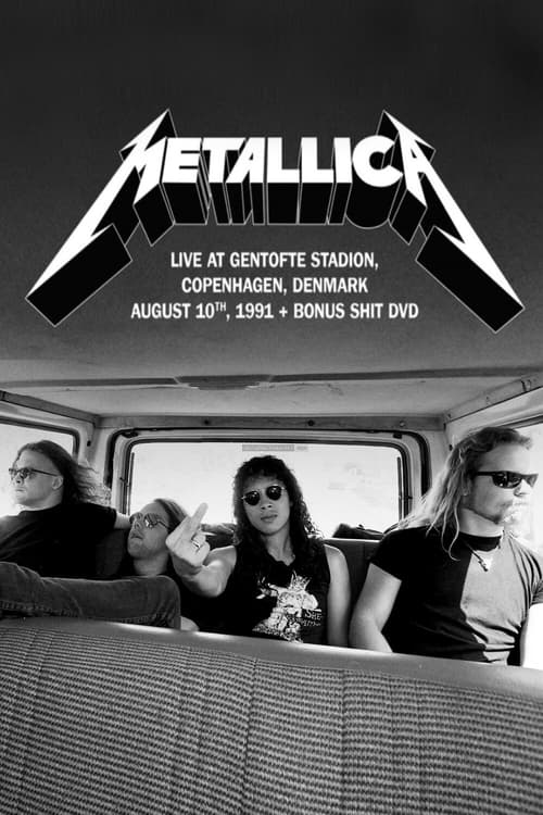 Poster for Metallica - Live at Gentofte Stadion, Copenhagen, Denmark August 10, 1991 + Bonus Shit