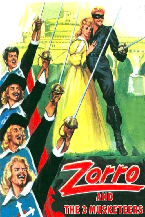Poster for Zorro and the Three Musketeers