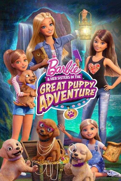 Poster for Barbie & Her Sisters in the Great Puppy Adventure
