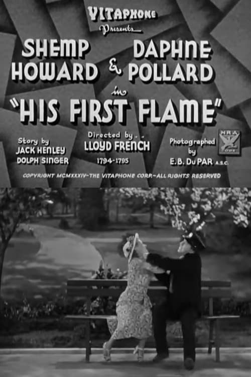 Poster for His First Flame