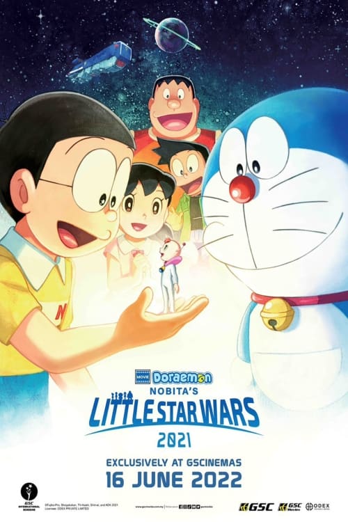 Poster for Doraemon: Nobita's Little Star Wars 2021