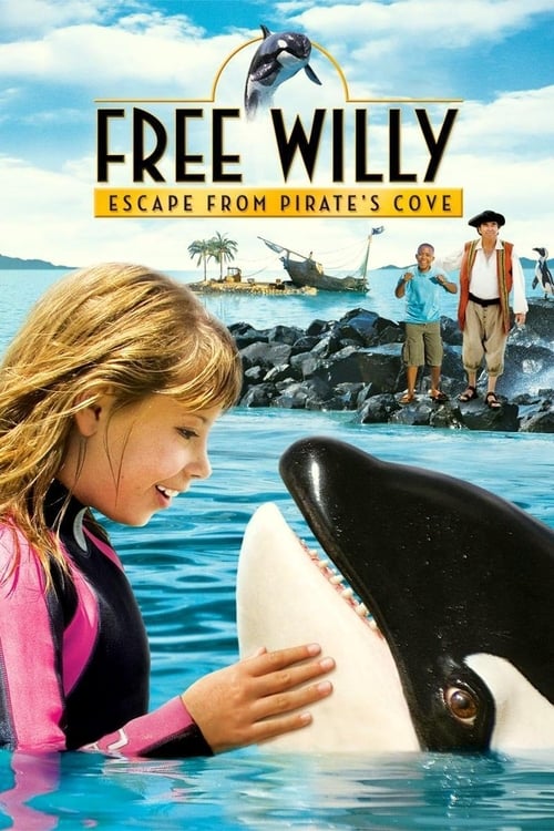 Poster for Free Willy: Escape from Pirate's Cove