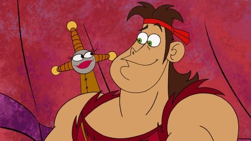 Dave the Barbarian scene 1