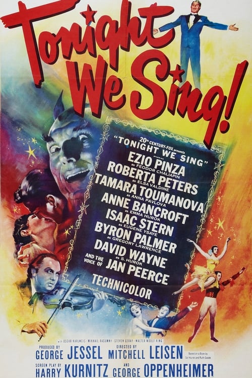 Poster for Tonight We Sing