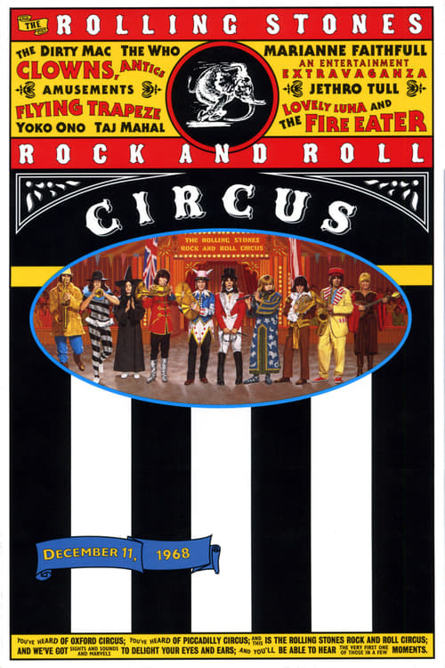Poster for The Rolling Stones Rock and Roll Circus