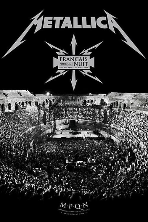 Poster for Metallica: Français pour une nuit