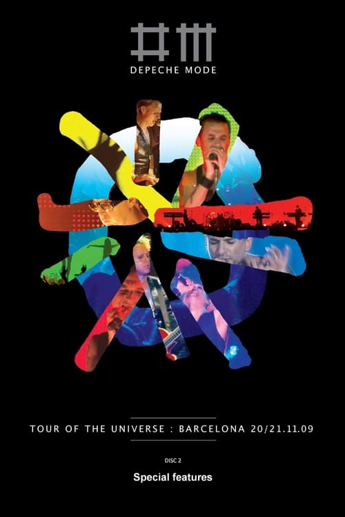Poster for Depeche Mode: Tour of the Universe: Barcelona 20/21.11.09 - Special features