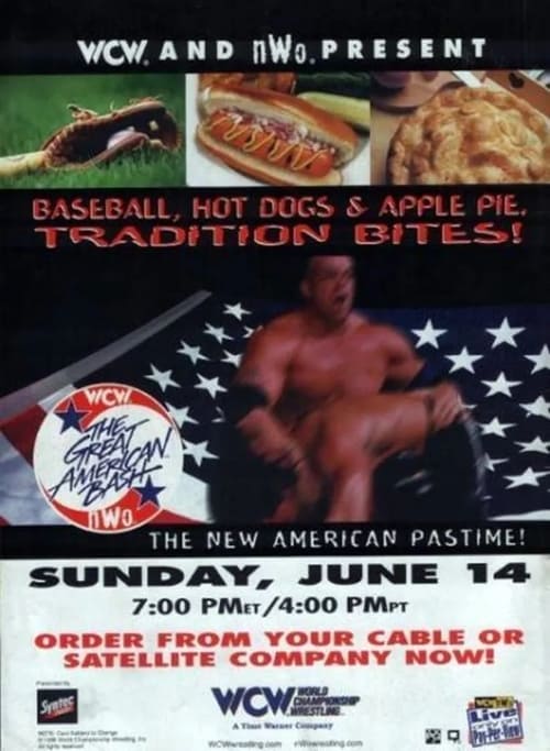 Poster for WCW The Great American Bash 1998
