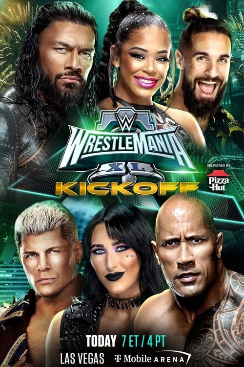 Poster for WWE WrestleMania XL Kickoff Press Event