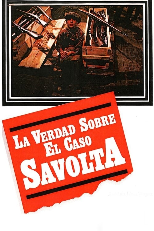 Poster for The Truth on the Savolta Affair