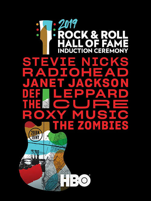 Poster for Rock and Roll Hall of Fame 2019 Induction Ceremony