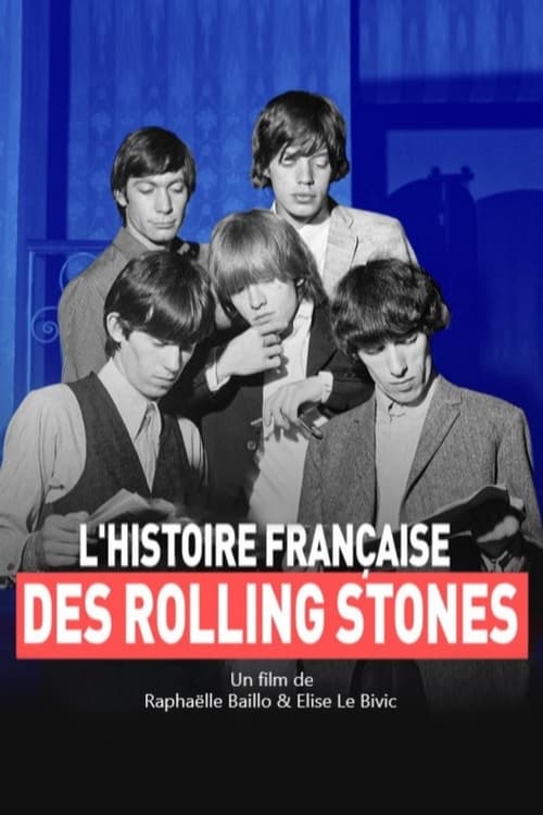 Poster for L'histoire française des Rolling Stones