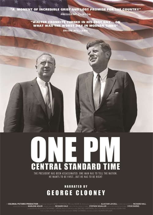 Poster for JFK: One PM Central Standard Time