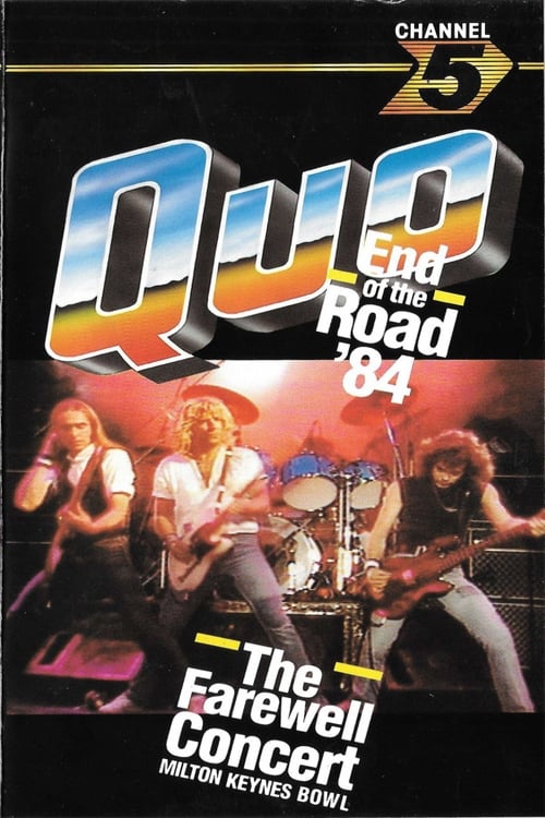 Poster for Status Quo - End Of The Road '84