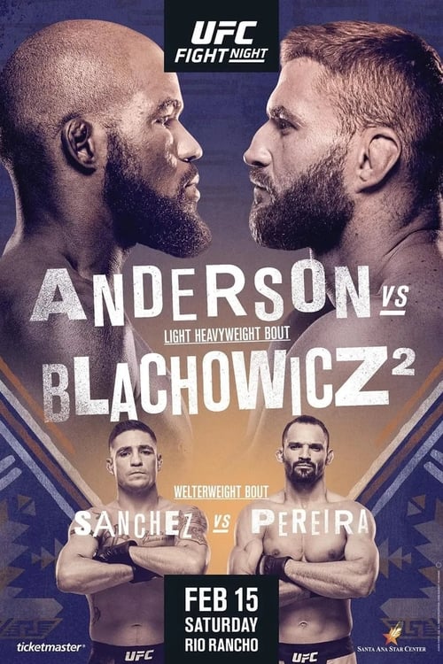 Poster for UFC Fight Night 167: Anderson vs. Błachowicz 2