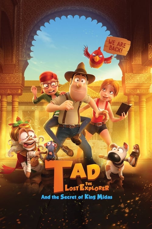 Poster for Tad, the Lost Explorer, and the Secret of King Midas