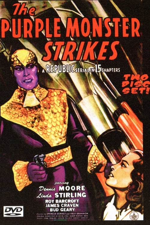 Poster for The Purple Monster Strikes