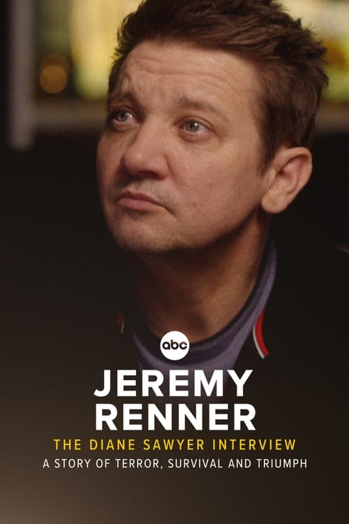 Poster for Jeremy Renner: The Diane Sawyer Interview - A Story of Terror, Survival and Triumph