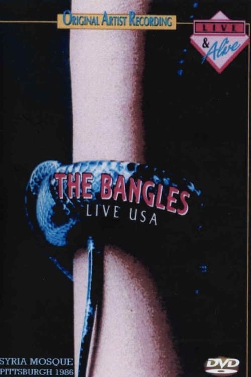 Poster for The Bangles: Live at the Syria Mosque