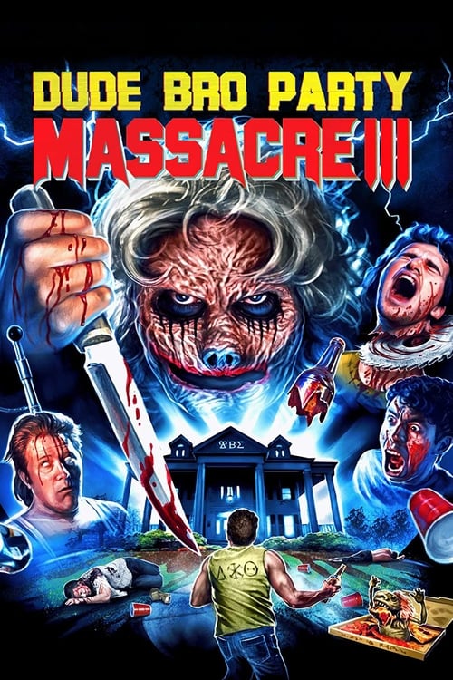 Poster for Dude Bro Party Massacre III