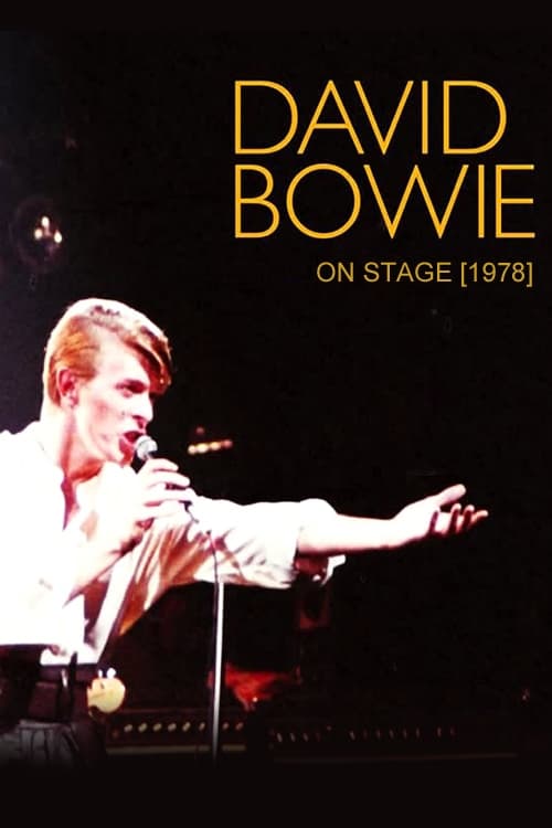 Poster for David Bowie On Stage: Live in Japan